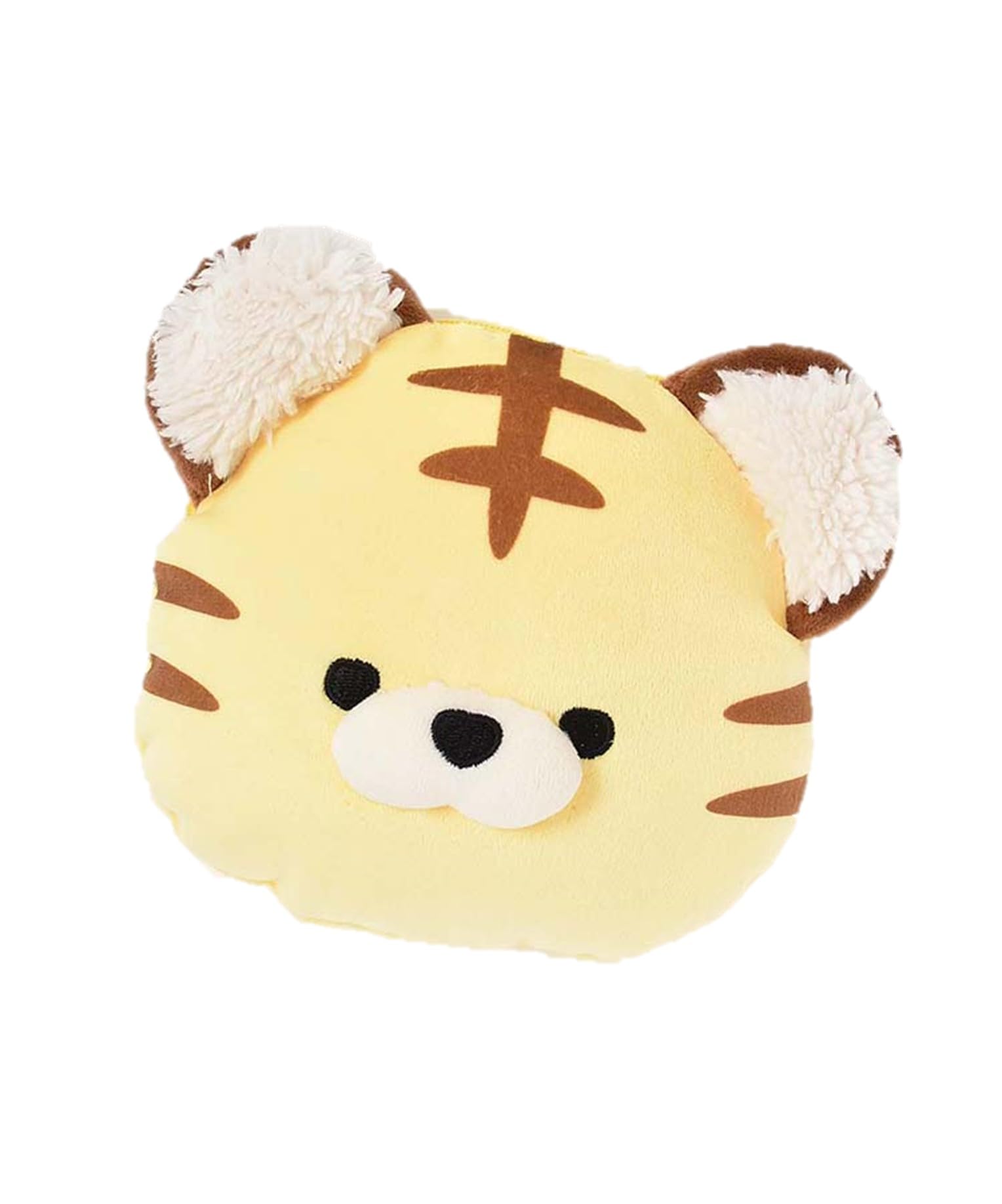 Акцентная пушистая косметичка с мордочкой (тигр)