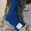 Between A and B Bubble Label Cashmere Wool Blended Gloves_4 Colors