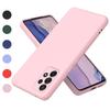 Luxury Liquid Silicone Case For Samsung Galaxy A52 A52S A72 A12 A22 A32 A42 4G 5G Fundas Shockproof Cute Phone Cover Cases