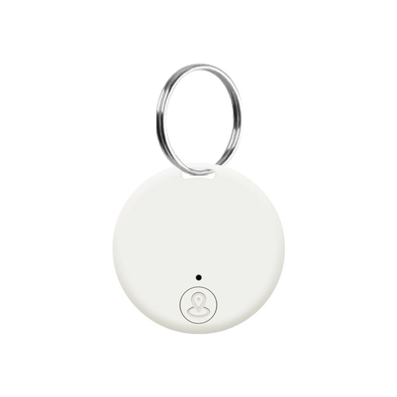 

Bluetooth Round Smart Loss Prevention Tracking Locator Smart Alarm for Forgetful People білий