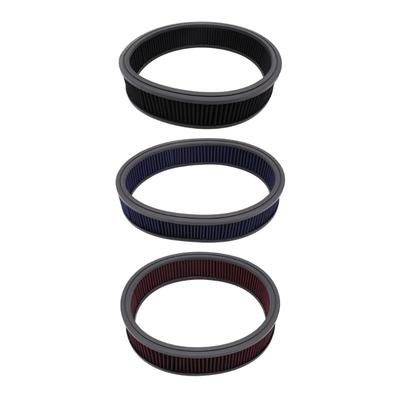 Upgraded High Flow Replacement Air Cleaner Washable & Reusable Round Air Filter Element Car Accessories Quick Fixing