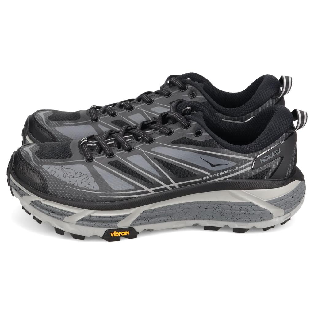 Hoka One One Mafate Speed Size cm Men's Sneakers, Black, 27.0 (1126851-BCSTL)