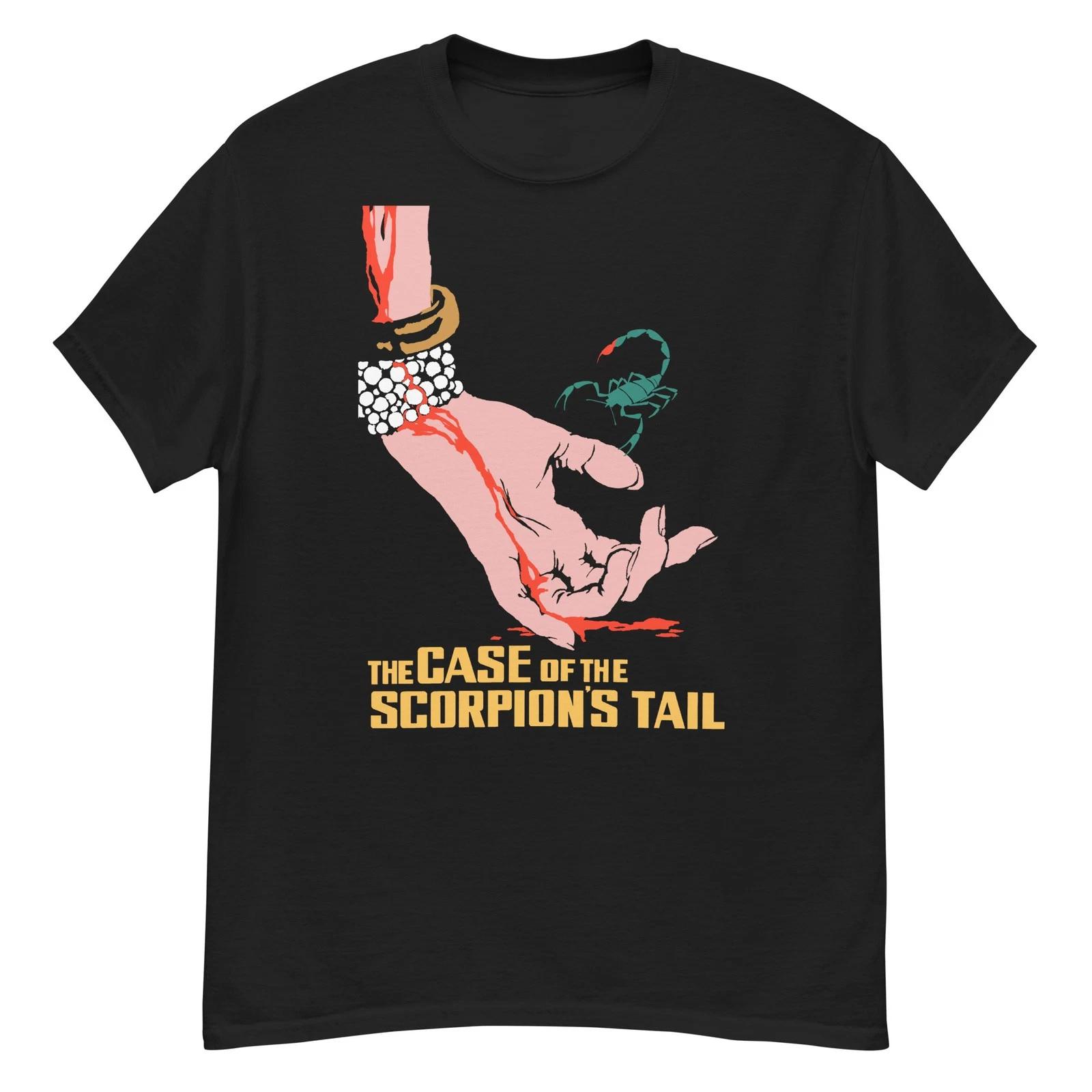 The Case of the Scorpion s Tail cult giallo film fan art t-shirt 4XL