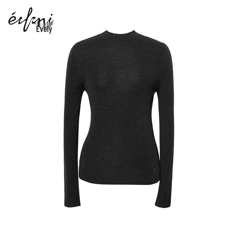

eifini Women s Slim-Fit Pure Wool Mock Neck Sweater S