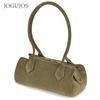 New high-end baguette bag fashionable leather women's bag casual versatile underarm bag women's handbag commuting