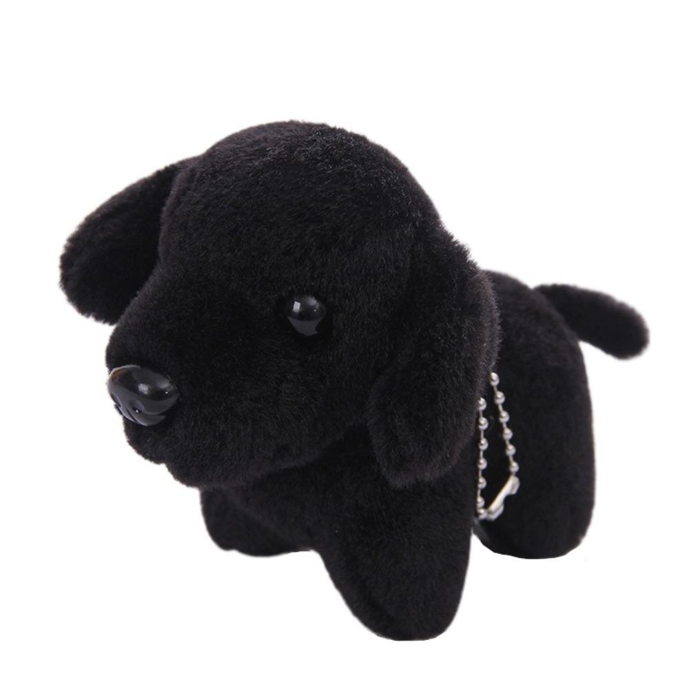 Bag Charm Puppy Plush Keychain Decoration Dog Plush Doll Birthday Present Dog Pendant  Car Keyrings