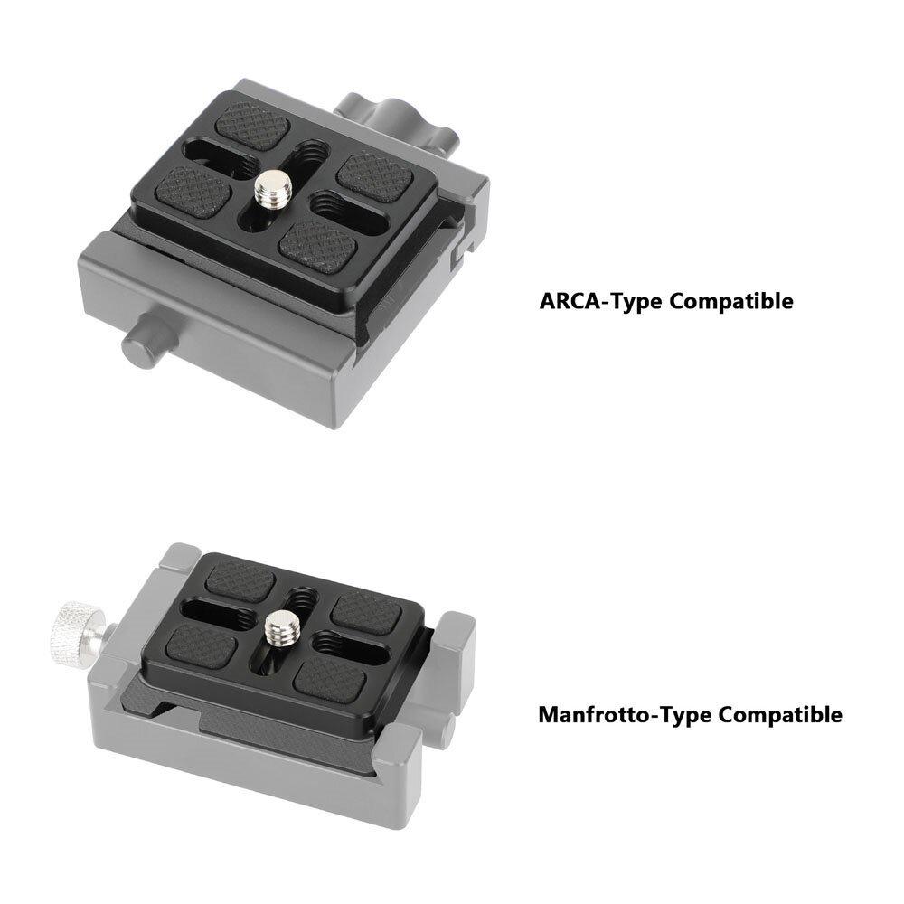 HDRIG Dual-Compatible Quick Release Plate for DSLR Cameras