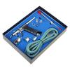Airbrush Kit Single Action Airbrush Guns with 0.38 & 0.5mm Needles 1/2 1/4OZ