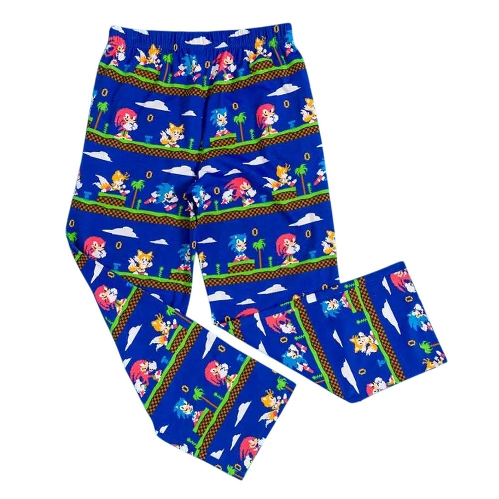 Sonic The Hedgehog Men's Pixel Lounge Pants