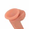 Female Liquid Silicone Soft Simulation Dildo Wearable Pants Suction Cup Manual Dildo Masturbation Device for Men and Women