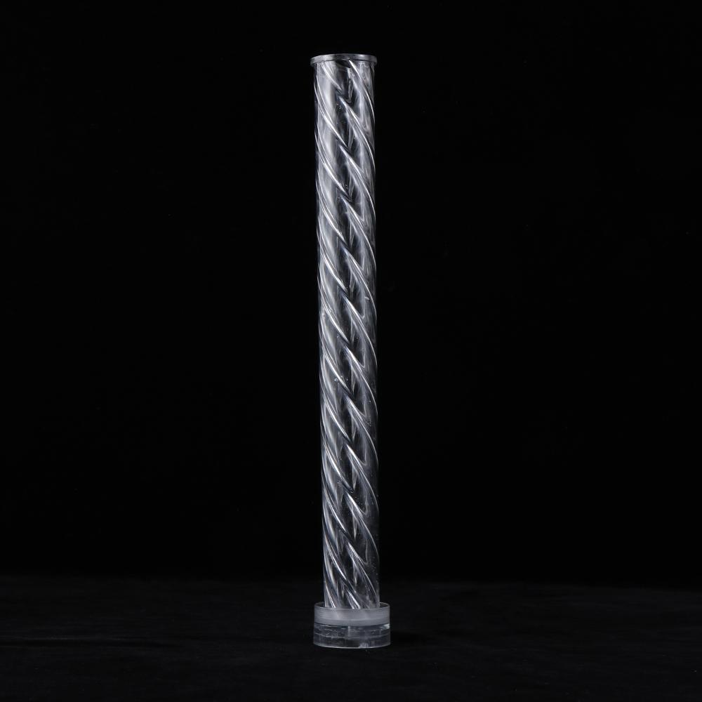 Wedding Supplies Match Large Cylinder Rib Plastic Handmade Long Pole Soap Making Stripe Candle Mold