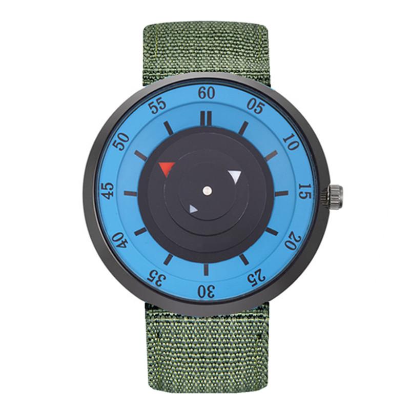 Reloj Hombre Original Brand Boys Watches Men Students Fasshion Nylon Band Design Watch Black Relogio Masculino Montre Homme