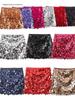 Spring 2026 European & American Women's Lightly Mature Fashion Festival Sequin Mini Skirt