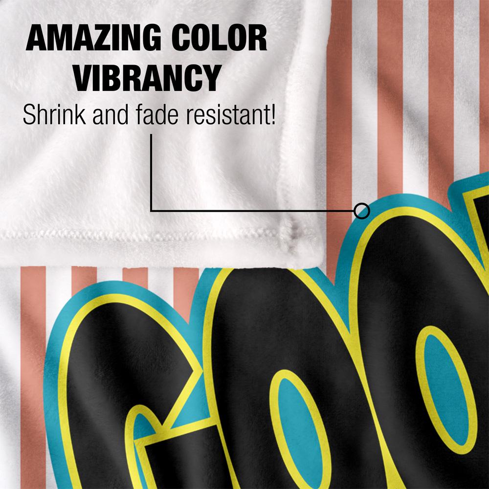 Good Burger 3 Silky Colour Logo Supersoft Blanket