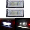 For BMW 3 Series E46 4D 1998-2003 5D Touring 1998-2005 2PCS 18LED Number License Plate Light Lamp Cold White CANBUS Car No Error