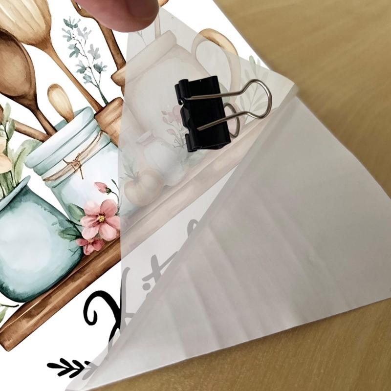 Kitchen Wall Decors Stickers Removable Kitchen Quotes Wall Decals for Fridge Dinning Room Restaurant Home Decorations
