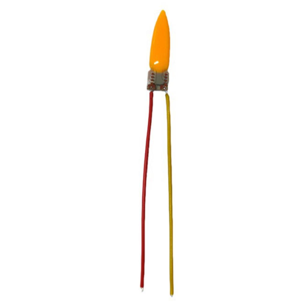 3/5/10PCS Flame Light Bulbs 2200K Diode Flame LED Filament 3V LED Flame Effect Light Bulb for Halloween Christmas Decor