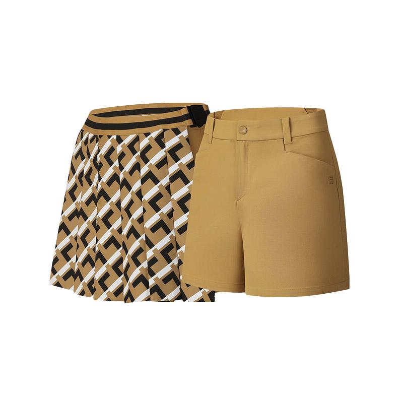 New FILA Casual Short Skirts Women's All Over Print A11W435314FZA