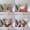 Cute Anime-Himiko TogaS Customizable Square Pillowcases, Stylish And Soft, Perfect For Beds, Cars, And Sofas.