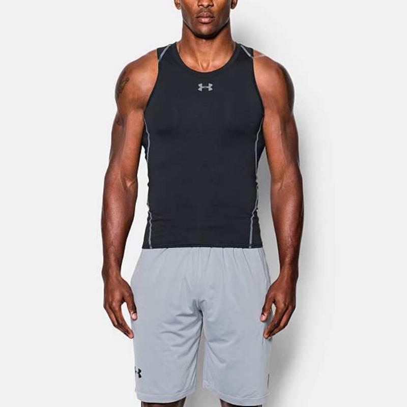 Under Armour HeatGear Comfortable Sleeveless Pullover Round Neck Vest Men tops 1271335-001