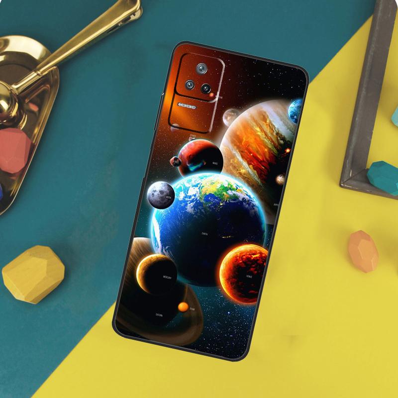 

Космос Солнечная система Планеты Вселенная Чехол Для Xiaomi 15 14 13 Ultra 11T 12T 13T 14T Pro POCO X7 Pro X3 X5 X6 F5 F6 M6 Pro Чехол Xiaomi 14