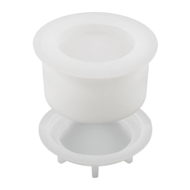 DIY Crystal Cement Cup Silicone Mold Gypsum Cup Mirror Silicone Mold