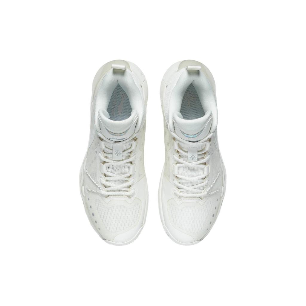 LiNing Blade 2 Low Durable Breathable Low-Top Basketball Shoes Men sneakers Cloud-White ABAS039-5