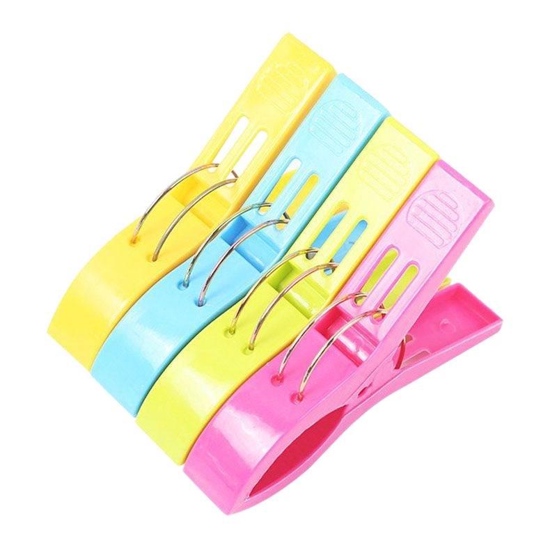 12 Large Windproof Clips for Quilts & Clothes - Multifunctional, Secure Against Wind, Ideal for Clotheslines