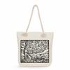 Painting Print Thick Rope Single-shoulder Beach Bag 7296 KTB