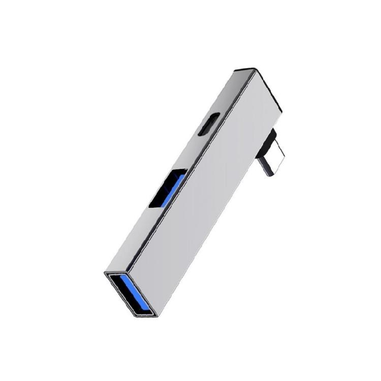 USB C Hub USB C Splitter Type C To Type C and 2USB Port Adapter with Plugs and Play Functionality for All Platforms