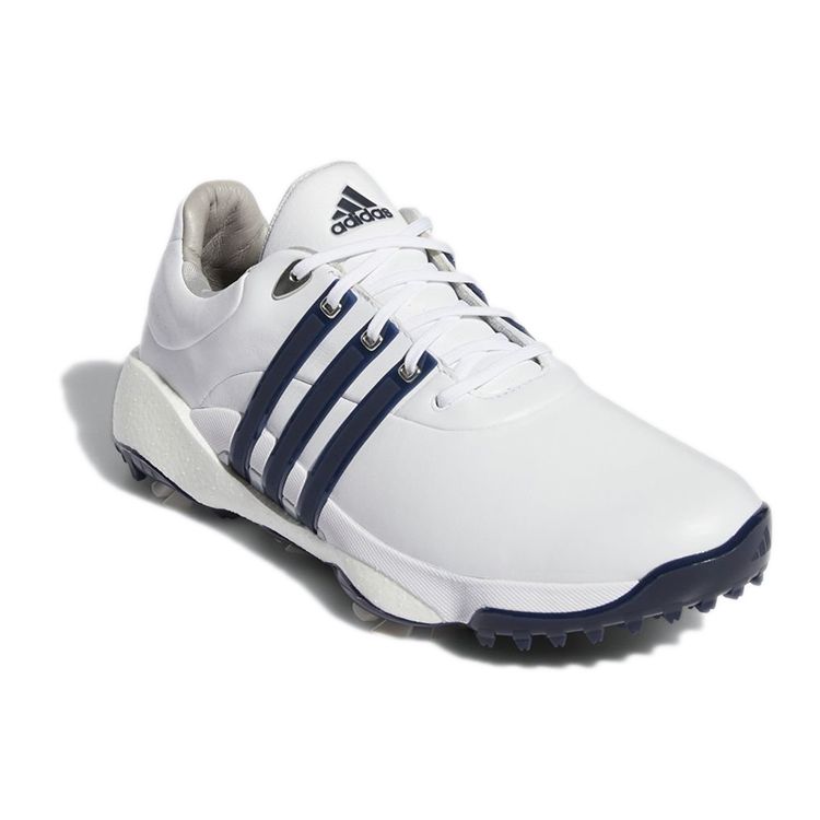 Adidas Tour 360 22 Golf White Collegiate Navy Men Sneakers Cloud-White Silver-Metallic GV7247