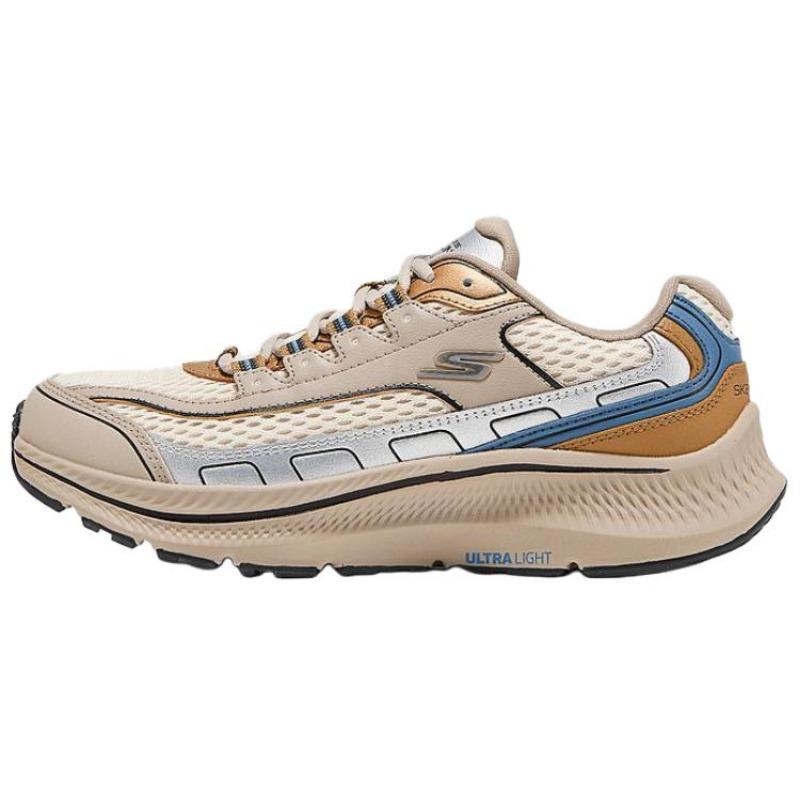 Skechers Go Run Consistent 2.0 Women Soft Breathable Running Shoes Brown 128610-NAT 37
