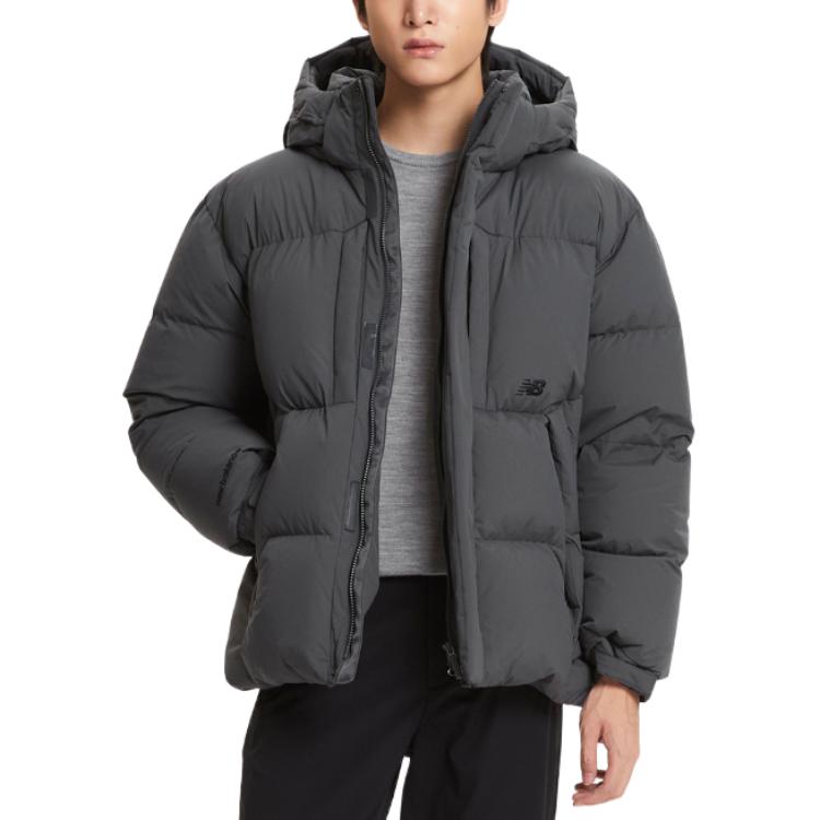 New Balance Down Jacket Unisex Dark Gray NBNPE42103-17 L