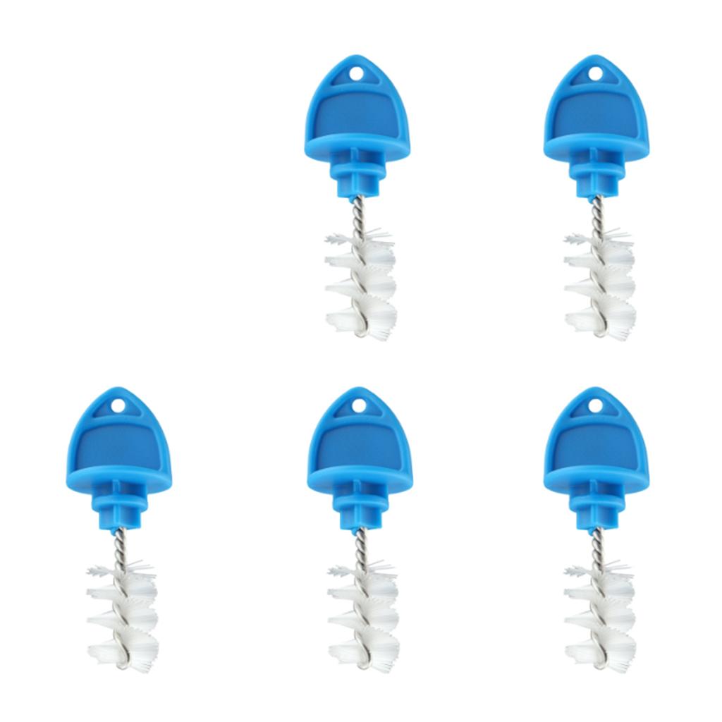 Draft Beer Faucet Brush and Plug 5pcs/lot Capping Draft Beer Faucet Durable Brush Stepped Design Fit US & EU Beer Faucets