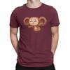 Cheburashka Helpless Man's TShirt Cheburashka Crewneck Short Sleeve Fabric T Shirt Funny Top Quality Gift Idea