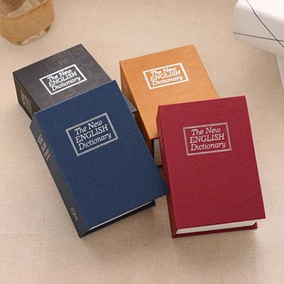 Dictionary Mini Safe Box Book Money Hidden Secret Security Safe Lock Cash Money