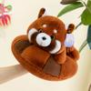 Creative New Donut Raccoon Plush Toy for Children Gift Room Decoration Ornament Red Panda Doll