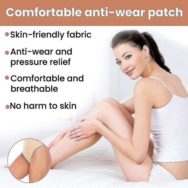 18pcs Rub Patch For Thigh Chafing Prevention, Anti Chafe Stick Women Invisible Anti Chafing Thigh Ta