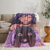 A-aPHMAU Throw Soft Flannel Throw Summer Blanket Lightweight Cozy Nap Blanket for Sofa Bed Travel
