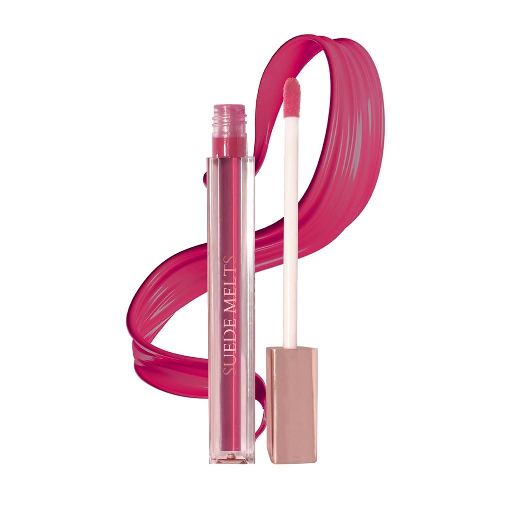 Matte Liquid Lipstick Suede Melts Non Transfer, Waterproof, Kiss Proof Long Lasting Upto 8 + Hours For Women 2.1ml (Peach Flirt)