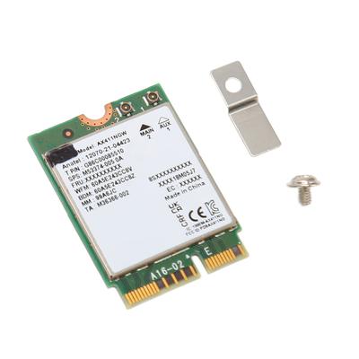 AX411NGW 5374Mbps WiFi 6E Card M.2 NGFF 2.4G 5G 6G Three Bands Bluetooth 5.3 Laptop Wifi Card for