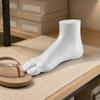 PVC Foot Mold Sock Display Reusable for Photo Photography White