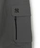 Emelbi Gorpcore Cotton Touch Parachute Cargo Wide Pants Ny (Charcoal Grey)