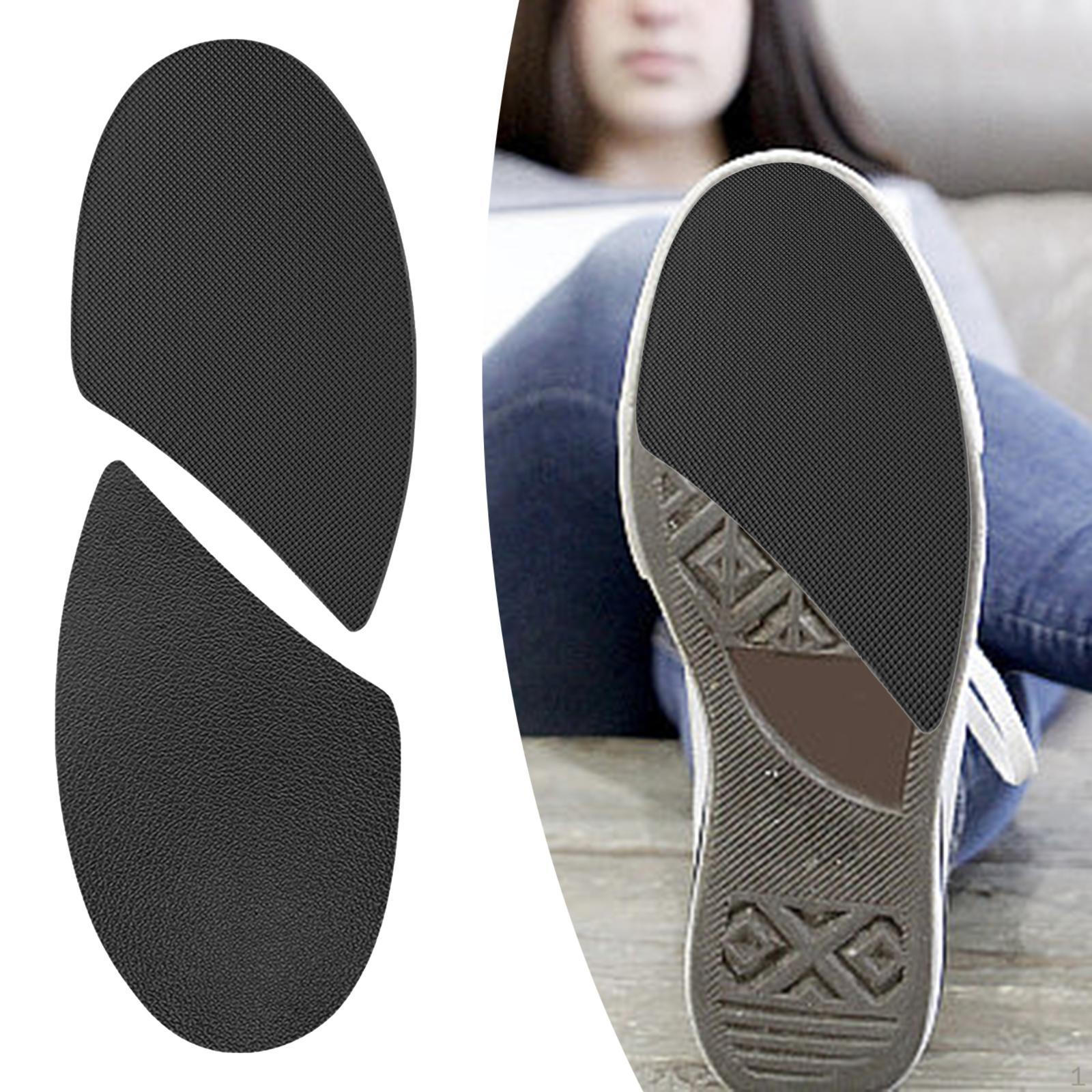 

2 шт. Защитные накладки на подошву обуви, нижние противоскользящие накладки, самоклеящиеся нескользящие шумоподавляющие накладки 45