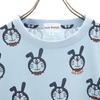 Jack Bunny!! Doraemon Collaboration Overall Handle Short Sleeve T-shirt M Women Used