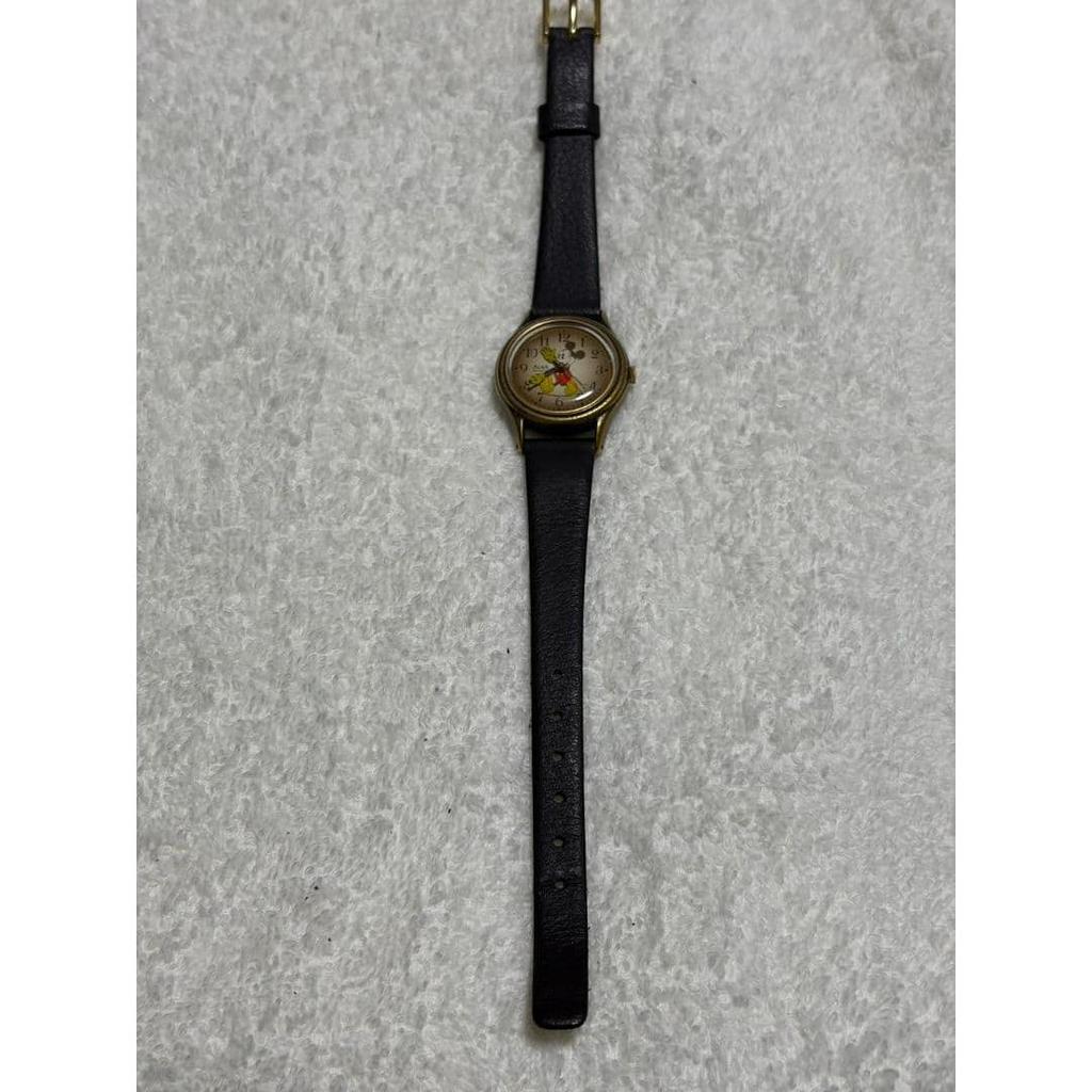 Used Vintage SEIKO ALBA Mickey Mouse Watch Walt Disney