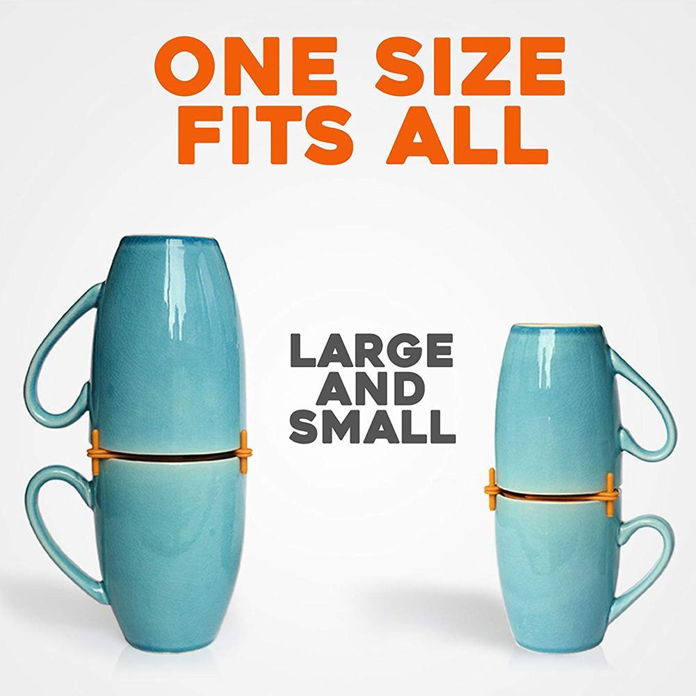 

Штабелер для посуды для домашнего использования, выдвижной регулируемый штабелируемый органайзер, расширяемый S N6K0