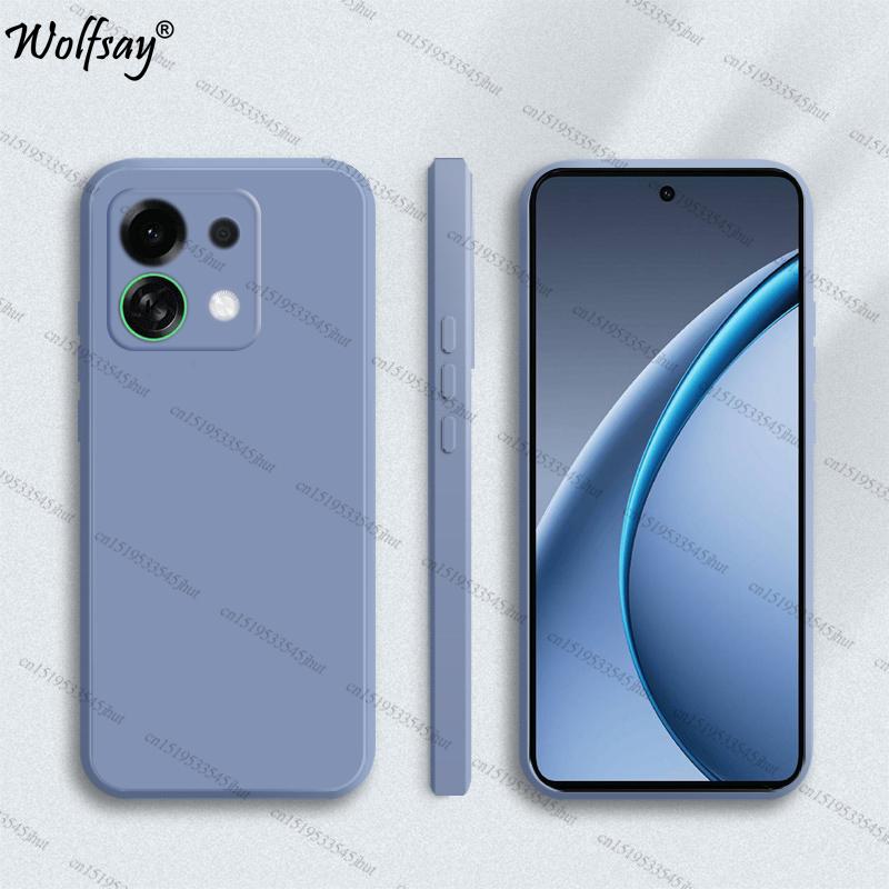 Case For Oppo K13 Turbo Case Anti-knock Original Liquid Silicone Back Case Oppo K13 Turbo Cover For Oppo K13 Turbo Pro TPU Funda