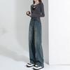 2025 Retro High-Waisted Wide-Leg Jeans for Women – New Petite Loose Fit