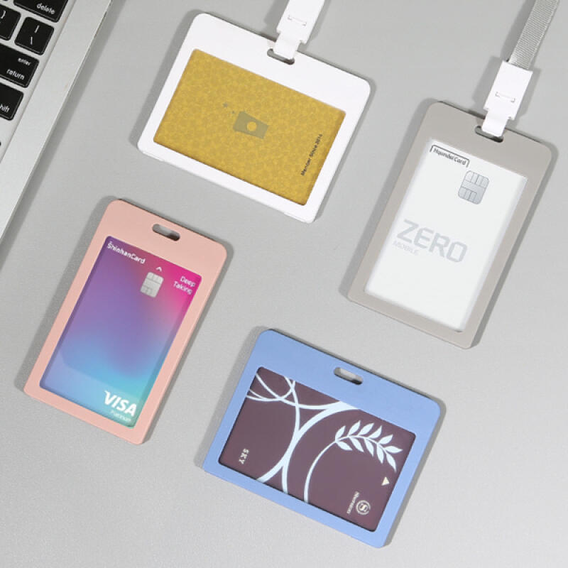 

Шейный ремешок-шнурок для хранения удостоверения сотрудника офисный стиль кейс для имени Horizontal type white